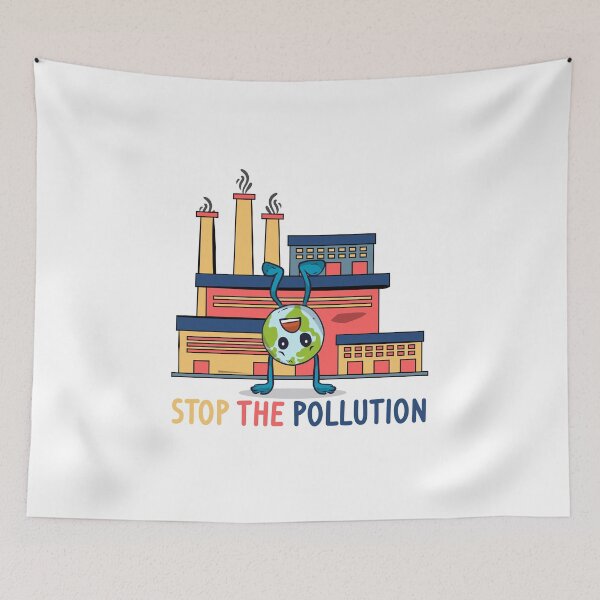 Item preview, Stop pollution climate change activist designed and sold by lsvds.