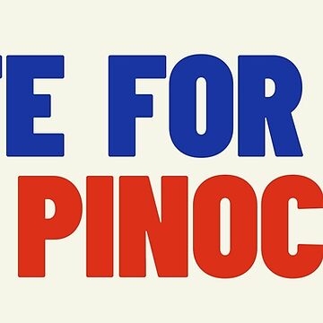 Artwork thumbnail, Vote For Joe Not Pinocchio Simple by Vote for Joe Not Pinocchio