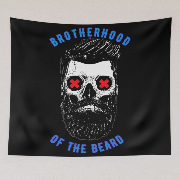 Item preview, Skull with Beard - Bearded Skull Over designed and sold by Coder-T.