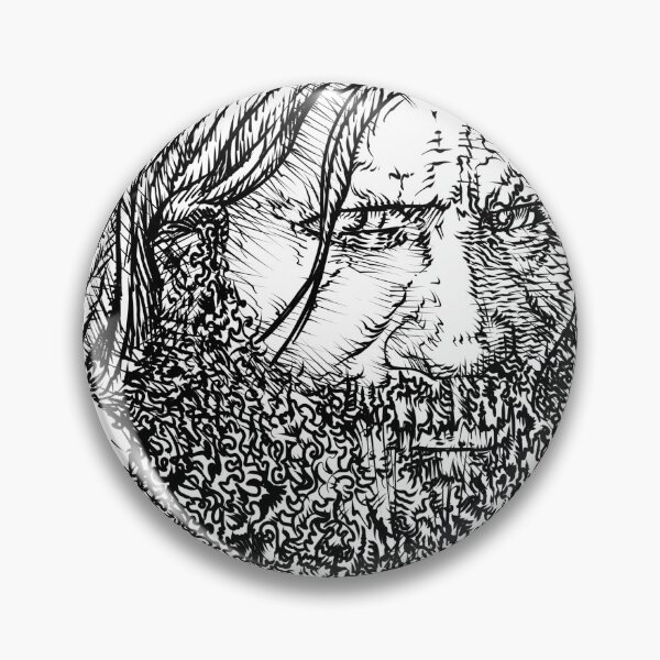 Item preview, GRIGORI RASPUTIN ink portrait. designed and sold by lautir.