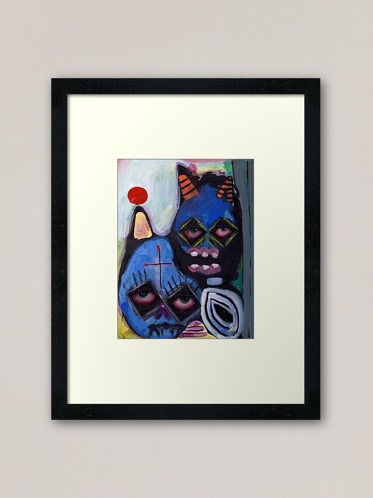 Alternate view of toxic Framed Art Print