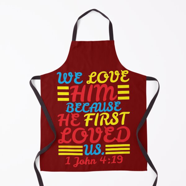Item preview, 1 John 4:19 designed and sold by plushism.