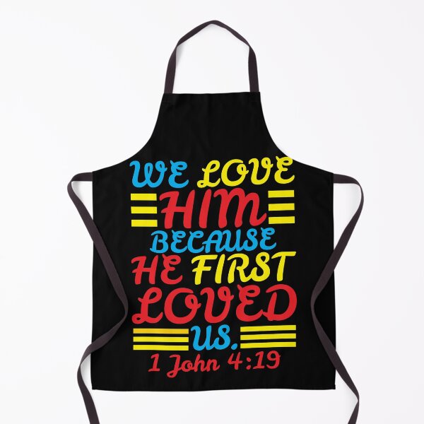 Item preview, 1 John 4:19 designed and sold by plushism.