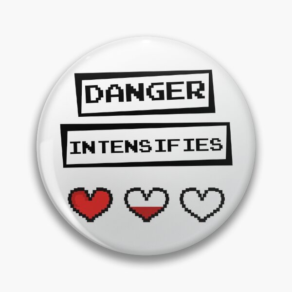 Item preview, Danger Intensifies Video Game Hearts designed and sold by Legit Hooligan.