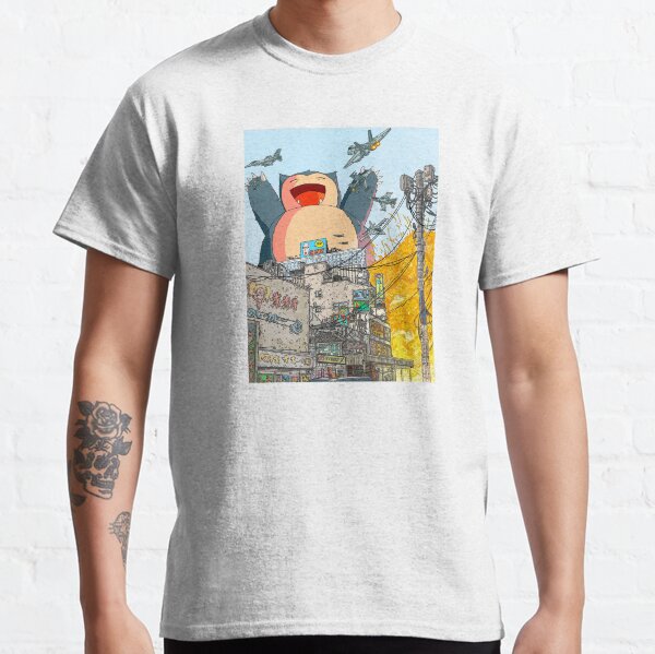 Snorlax Having Fun Classic T-Shirt
