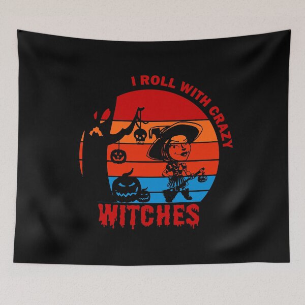 Item preview, I roll with crazy witches- Witches be crazy designed and sold by Iconique Space.