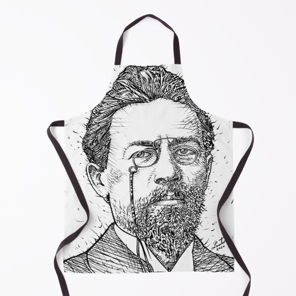 Item preview, ANTON CHEKHOV ink portrait.1 designed and sold by lautir.
