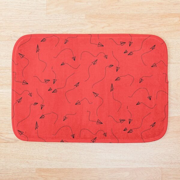 Item preview, Red Cute paper plane vector art - Minimalist illustration designed and sold by Praj-store.