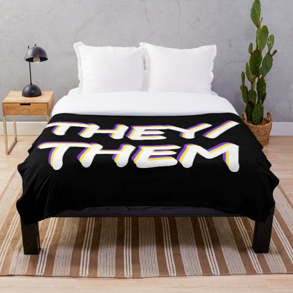 Item preview, THEY/THEM designed and sold by SarcasticWords.