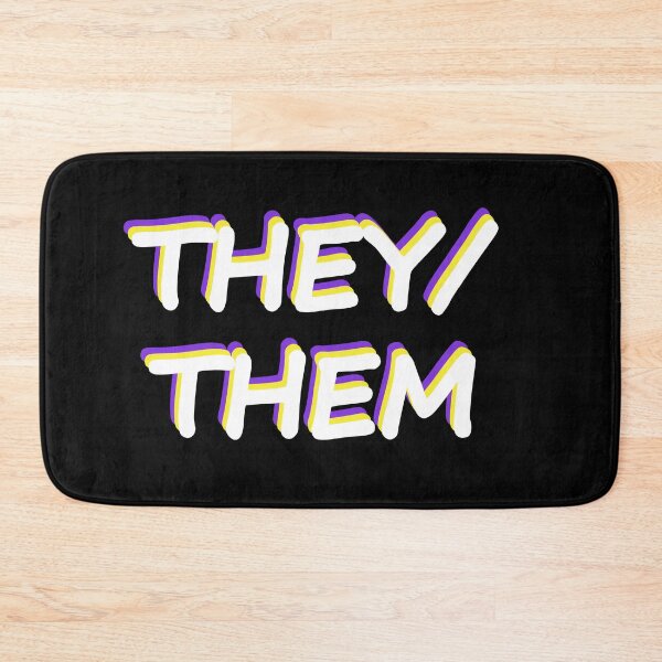 Item preview, THEY/THEM designed and sold by SarcasticWords.