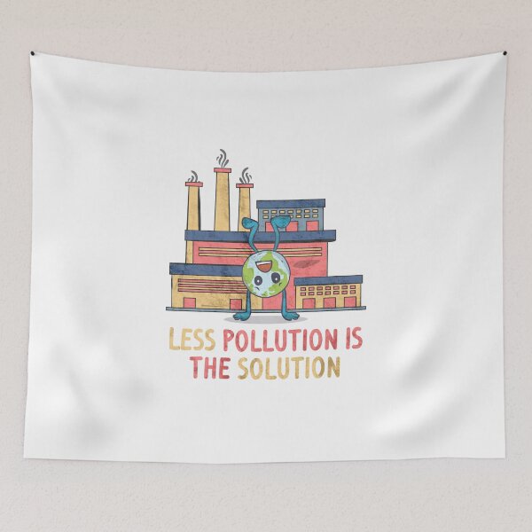 Item preview, Stop pollution climate change activist industry designed and sold by lsvds.