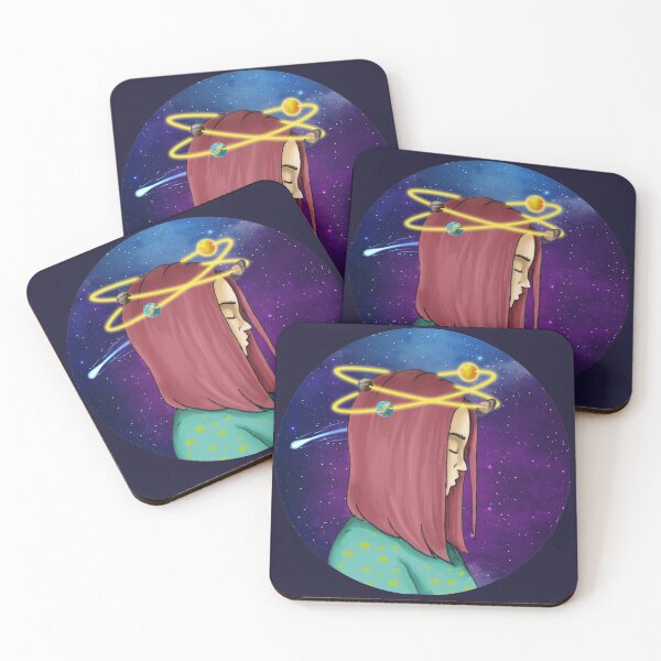 Item preview, Galaxy Girl Dream T-shirt & Prints designed and sold by MVD Store.