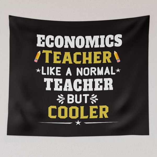 Artikelvorschau, Wirtschaftslehrer wie ein normaler Lehrer, aber cooleres lustiges Humor-Ökonomenlehrergeschenk entworfen und verkauft von Majesticoo.