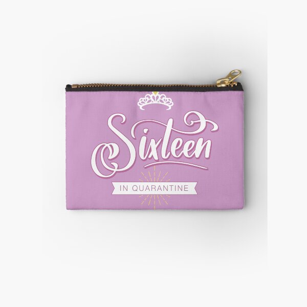 Item preview, Sixteen in Quarantine Birthday Gift Pink designed and sold by calligraphyshop.