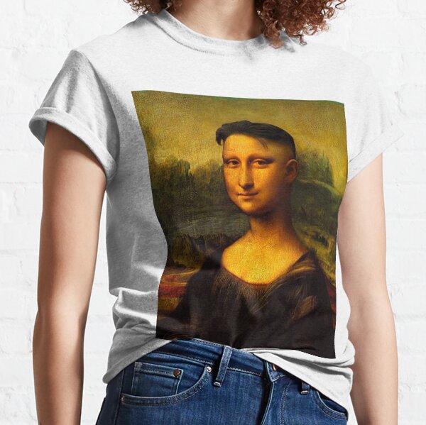 Mona Lisa parody Classic T-Shirt