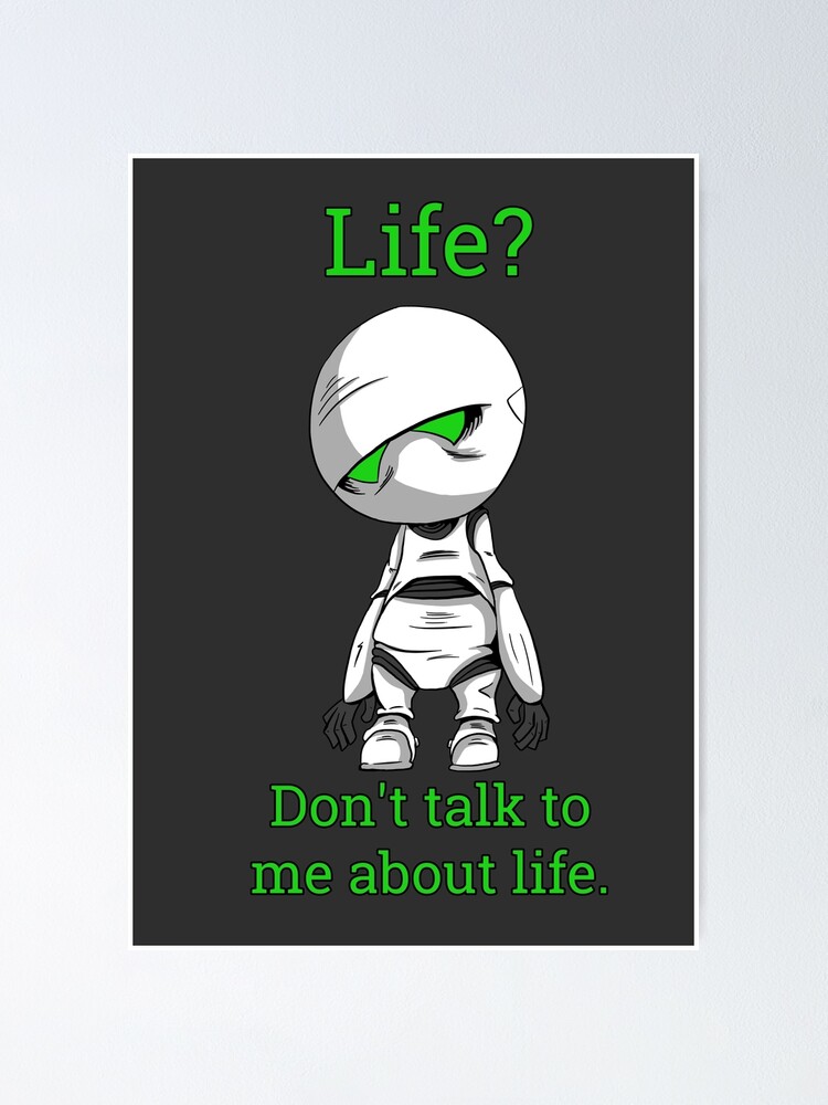 Marvin The Paranoid Android Posters and Art Prints for Sale