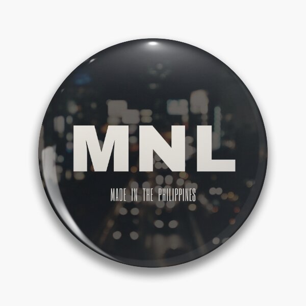 Item preview, MNL, made in the Philippines designed and sold by RIOGRAPHIC.