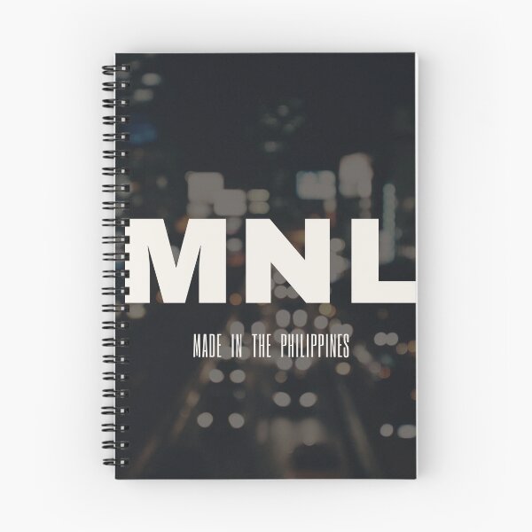 Item preview, MNL, made in the Philippines designed and sold by RIOGRAPHIC.