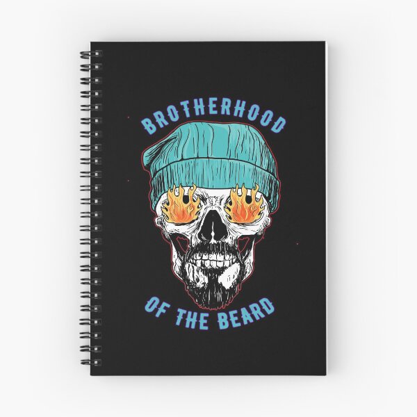 Item preview, Skull with Beard - Bearded Skull Beanie designed and sold by Coder-T.
