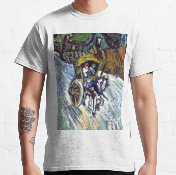 Van Gogh - Country road in Provence by night, painting Classic T-Shirt