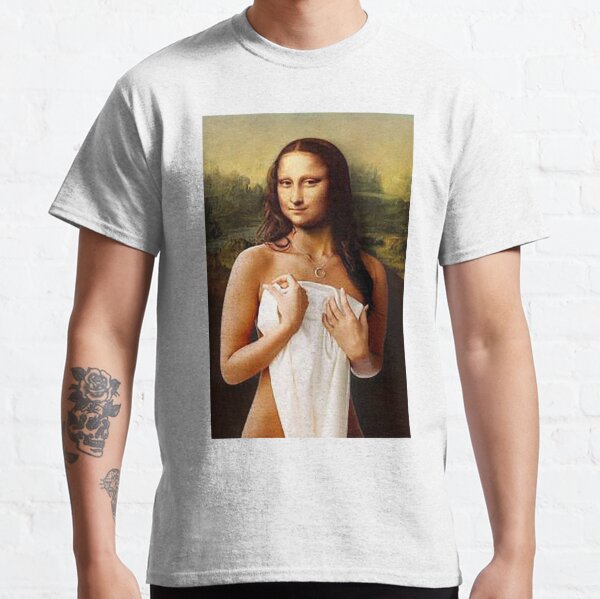 Mona Lisa parody Classic T-Shirt