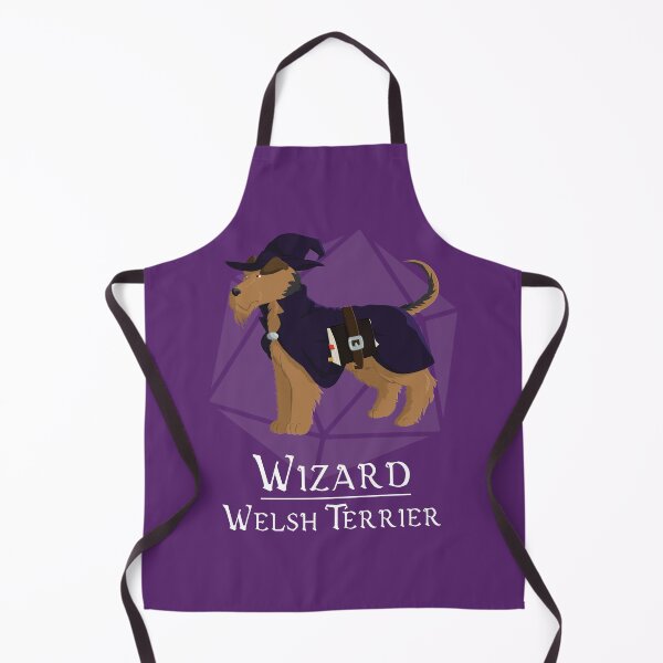 Item preview, Wizard Welsh Terrier designed and sold by Celestirus.