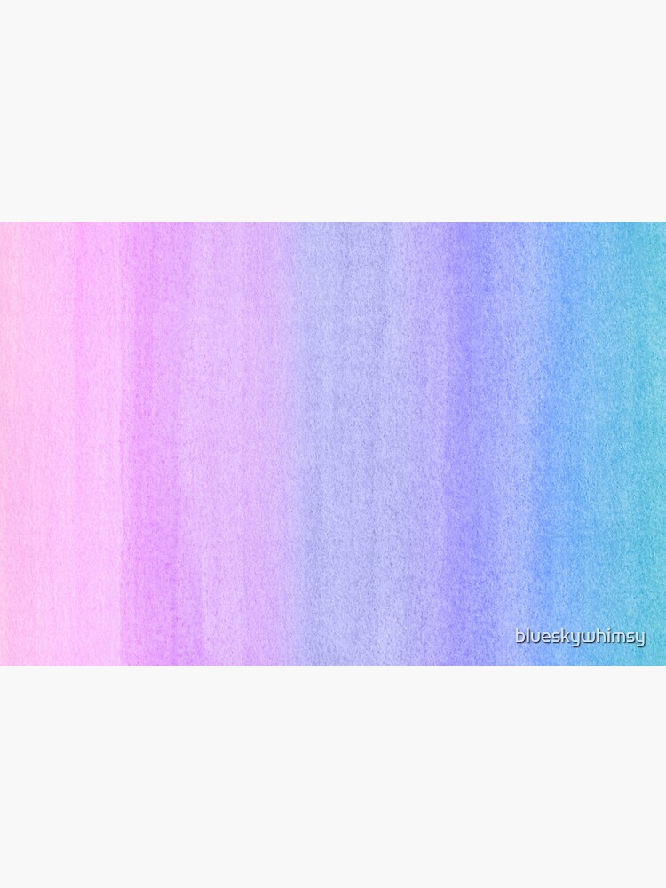 Colorful Ombre Abstract Watercolor Pattern by blueskywhimsy