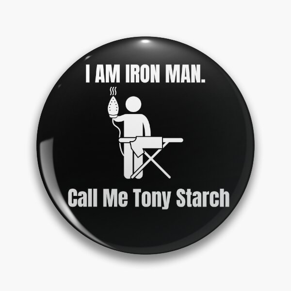 Item preview, I am the real Iron Man, Tony Starch (White) designed and sold by Oloa.