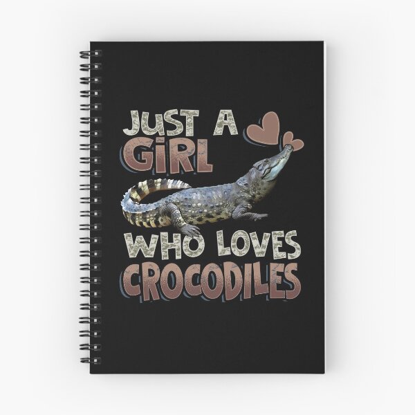 Item preview, Girl Who Loves Crocodiles designed and sold by tncgifts.