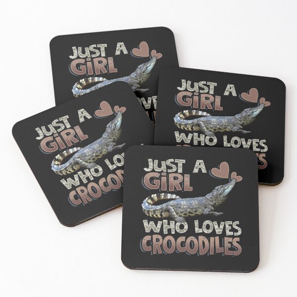 Item preview, Girl Who Loves Crocodiles designed and sold by tncgifts.