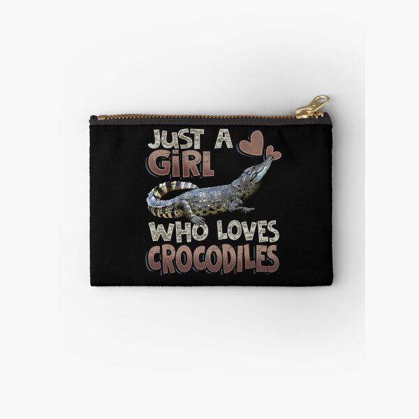 Item preview, Girl Who Loves Crocodiles designed and sold by tncgifts.
