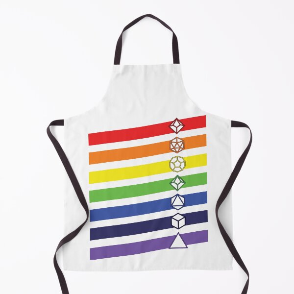 Item preview, ROYGBIV Polyhedral Dice designed and sold by Fostary.
