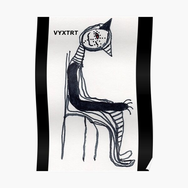 "crooked neck" Poster by Vyxtrt88 Redbubble