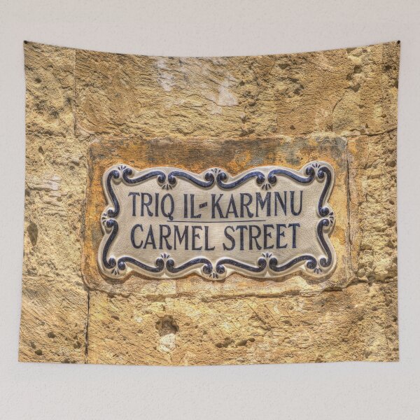 Item preview, Street Sign Mdina Malta  designed and sold by Londonimages.