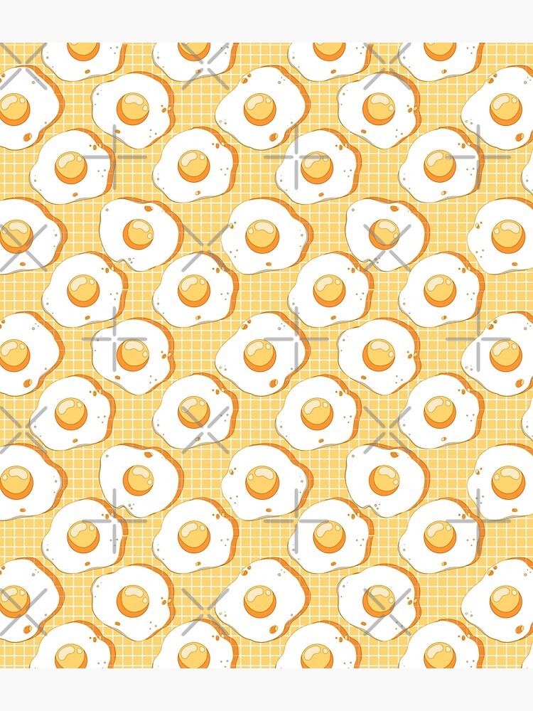 Kawaii egg pattern  Throw Blanket for Sale by AnGoArt