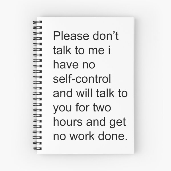 Item preview, Don't talk to me (please) designed and sold by VicFreedomind.