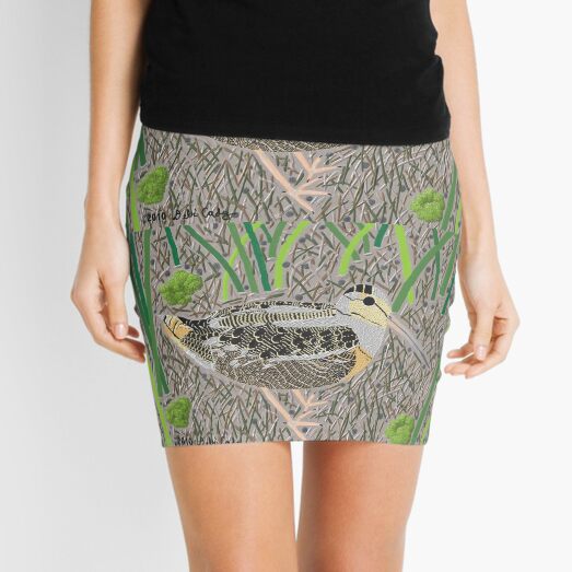 American Woodcock Mini Skirt