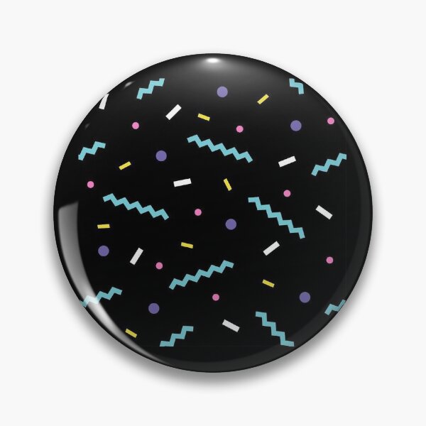 Item preview, 1980s Black & Pastel Pattern designed and sold by Quirki.