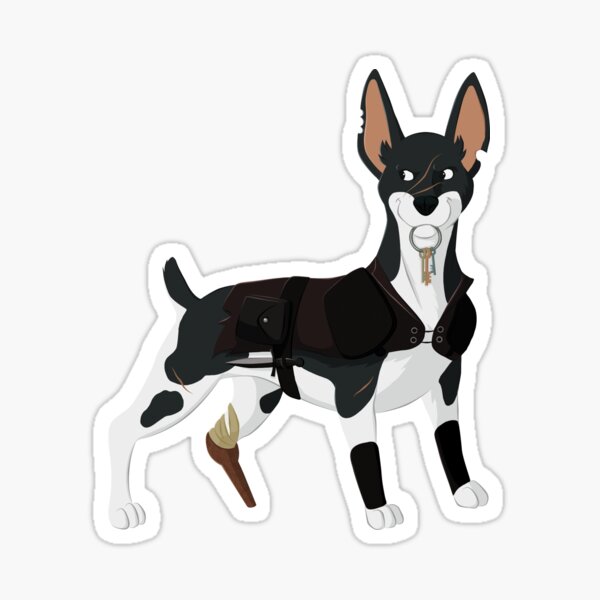 Rogue Rat Terrier Sticker
