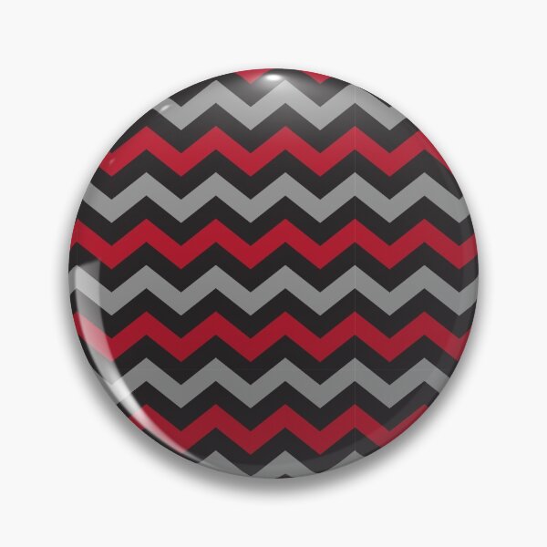 Item preview, Red Black and Grey Chevron Zigzag Pattern designed and sold by SqueakyRicardo.