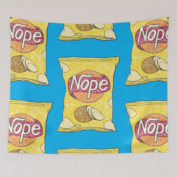 Item preview, Potato Nope (Blue) designed and sold by Ranggasme.