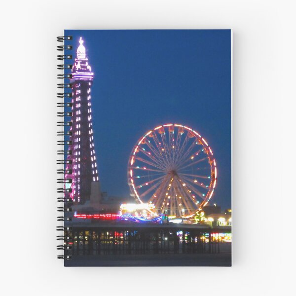 Item preview, Blackpool Beach Lights at Night designed and sold by Andrew Morrell.