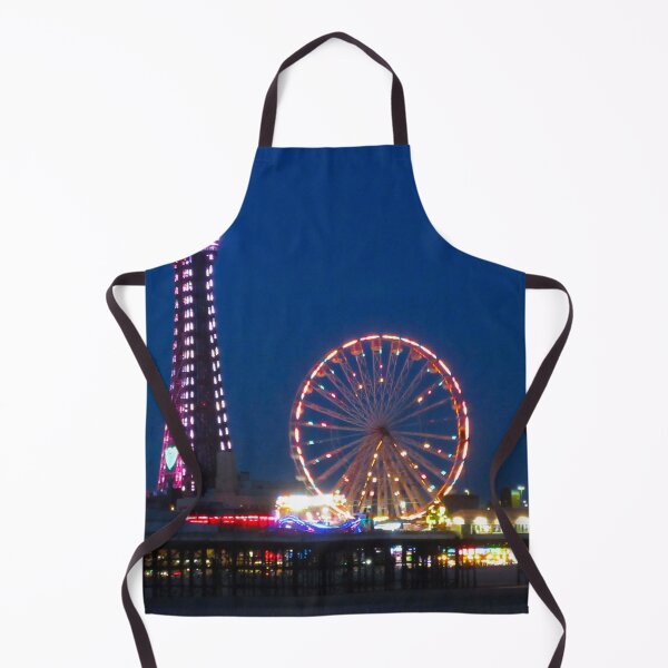 Item preview, Blackpool Beach Lights at Night designed and sold by Andrew Morrell.