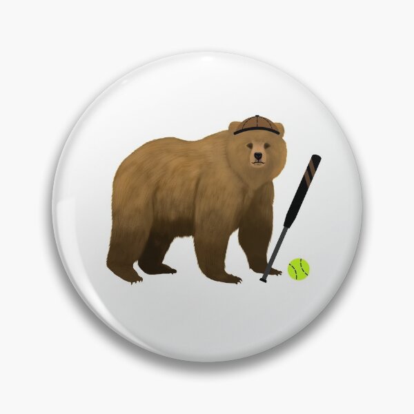 Item preview, Softball Bear designed and sold by cmd-art.