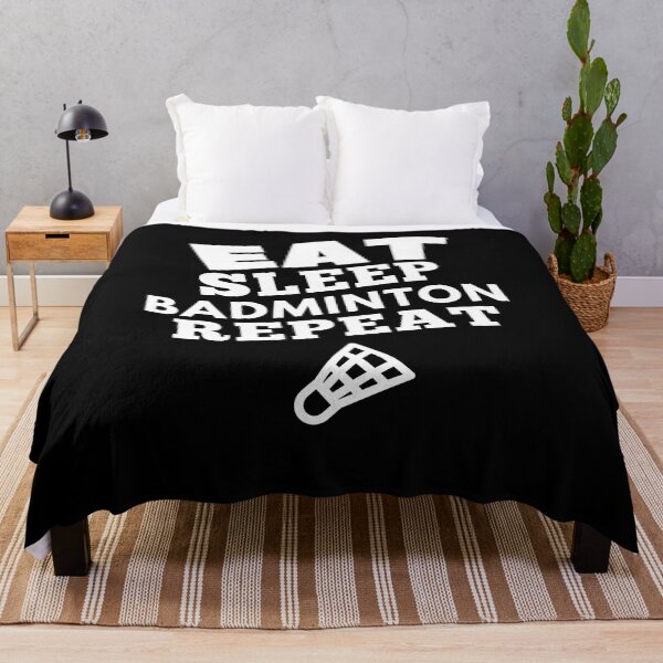 Item preview, Eat Sleep Badminton Repeat designed and sold by bas19101.