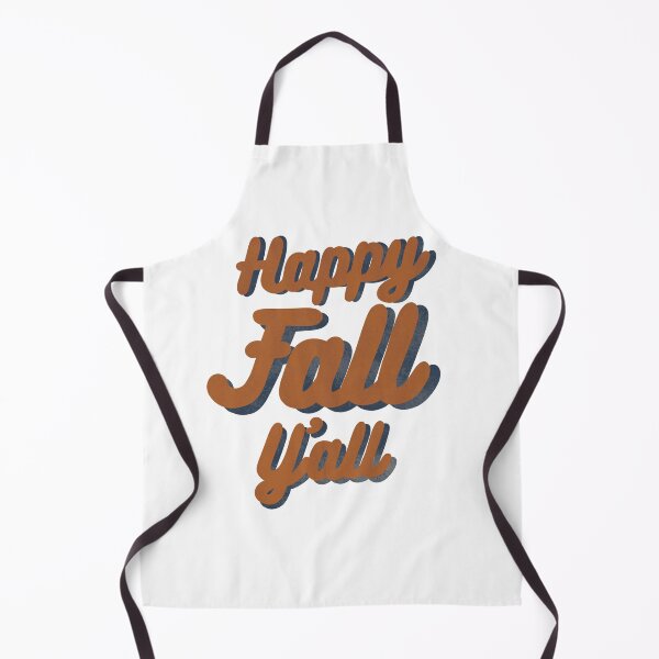 Item preview, Happy Fall Y’all Typography Decor in Rust and Navy designed and sold by WildeandCo.