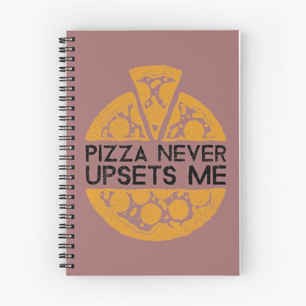 Item preview, Pizza Never Upsets Me  designed and sold by OnlyCoolTees.