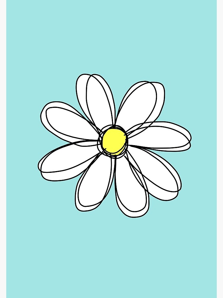 Daisy doodle | Spiral Notebook