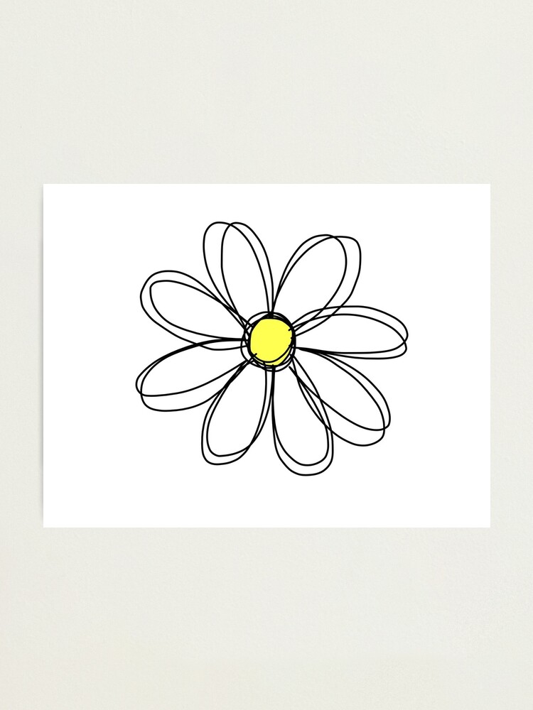 Daisy doodle Sticker for Sale by ArtsyPlace