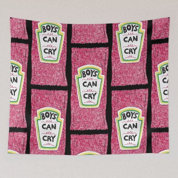 Item preview, Boys Can Cry (Black) designed and sold by Ranggasme.